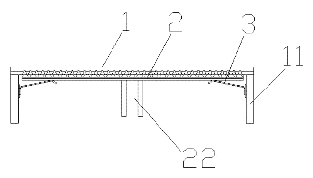 Foil Shaver Head with Arc-Shaped Stationary Knife and Spring-Clamped Moving Blade - patent drawing