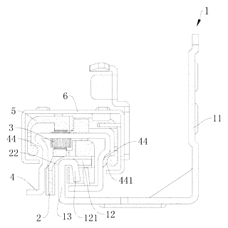 Rack-and-Pinion Synchronized Drawer Slide with a Folded-In Fixed Rail - Patent Fig. 1