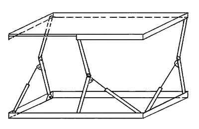 Hard-Shell Rooftop Tent That Doubles as a Cargo Box - Patent Fig. 2