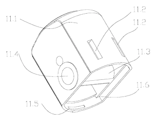 Storage-Type Ratchet Wrench with Foldable Tool Bodies and Internal Bit Compartment - Patent Fig. 9