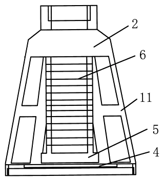 Screw-In Bug Zapper Bulb with Color LEDs and a Built-In Music Player - Patent Fig. 2