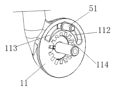 Stroller Seat with Linked Fold-Away Armrest - Patent Fig. 5