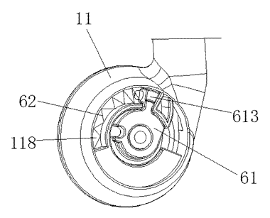 Stroller Seat with Linked Fold-Away Armrest - Patent Fig. 8