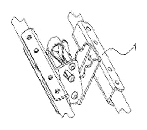 Portable Folding Rocking Bassinet Frame - Patent Fig. 3