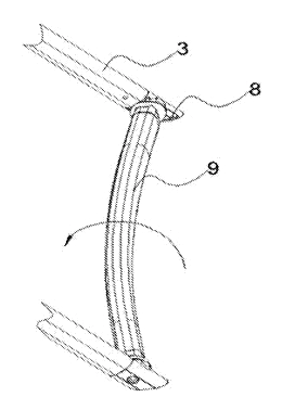 Portable Folding Rocking Bassinet Frame - Patent Fig. 5