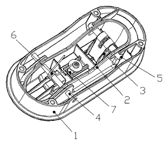 Retractable Side Impact Protection Block for Child Car Seats - Patent drawing - locking mechanism detail