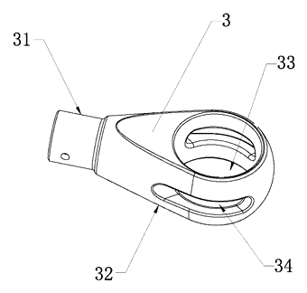 Folding Football Goal with Rotary-Head Hinge and Plug-In Base - Patent Fig. 5