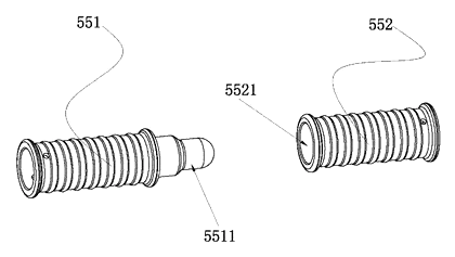 Folding Football Goal with Rotary-Head Hinge and Plug-In Base - Patent Fig. 8