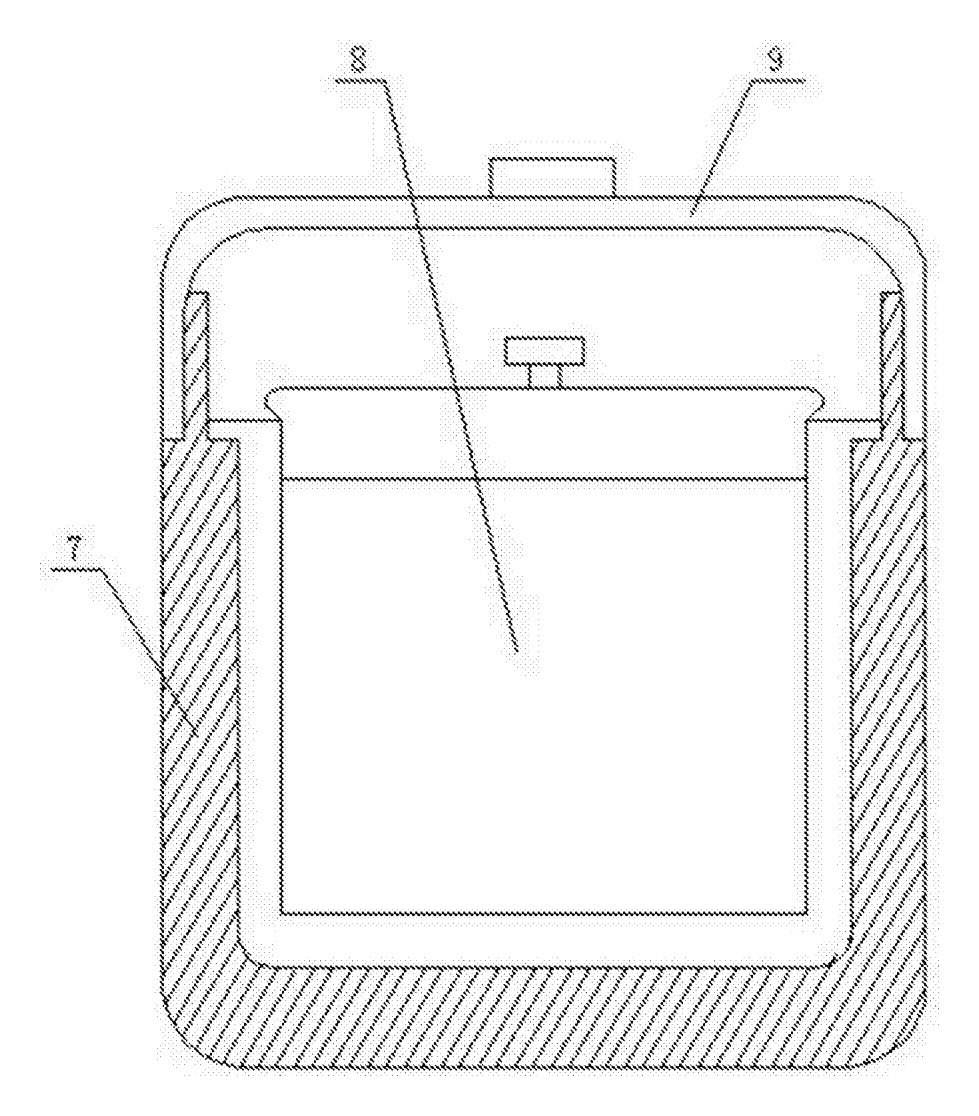Phase-Change Thermal Cooker with Insulated Inner Pot - patent drawing