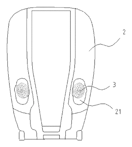 Ventilated Child Car Seat with Built-In Fan and Air Ducts - Patent drawing - ventilated child car seat structure