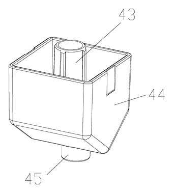 Automatic Pet Drinking Fountain with Interchangeable Water Outlet Heads - Patent Fig. 5