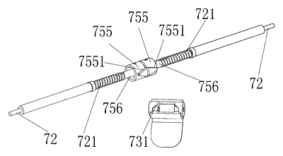 Motorized Rocking Stroller That Rocks by Turning Its Wheels - Patent Fig. 27