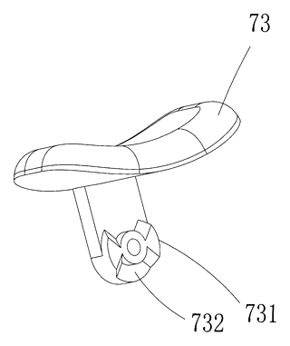 Motorized Rocking Stroller That Rocks by Turning Its Wheels - Patent Fig. 4
