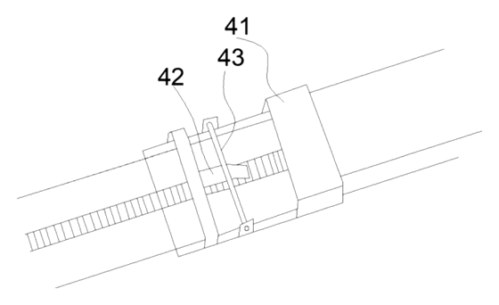 Adjustable Snap-Fit Animal Muzzle - Patent drawing - the buckle on the neck strap