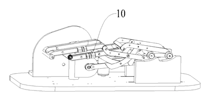 Motor-Driven Lifting Chair with Synchronized Frames and Swing Mechanism - Patent Fig. 4