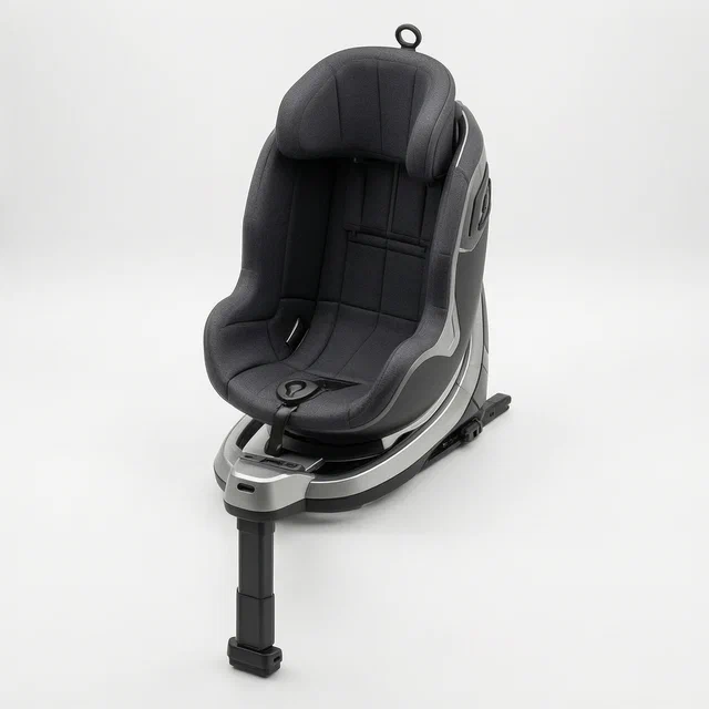 Child Car Seat with Backrest Adjusting Mechanism - product render