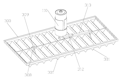 Electric Flat Mop Cleaning Bucket with Automatic Washing and Wringing - Patent Fig. 22