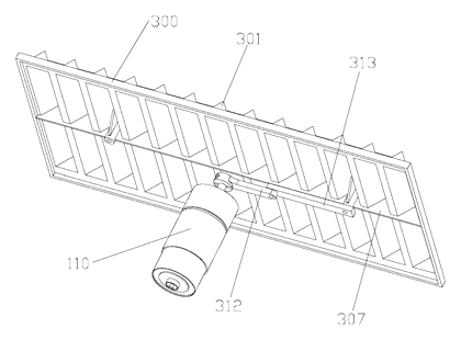 Electric Flat Mop Cleaning Bucket with Automatic Washing and Wringing - Patent Fig. 23