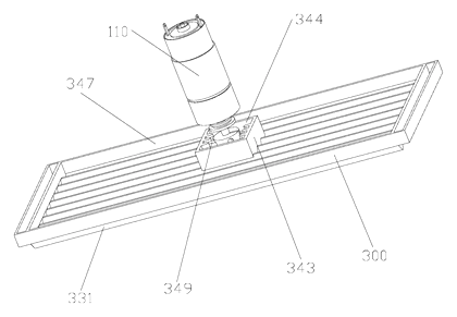 Electric Flat Mop Cleaning Bucket with Automatic Washing and Wringing - Patent Fig. 32