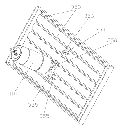 Electric Flat Mop Cleaning Bucket with Automatic Washing and Wringing - Patent Fig. 35