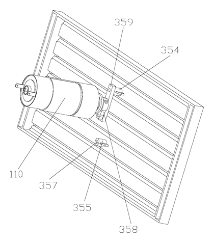 Electric Flat Mop Cleaning Bucket with Automatic Washing and Wringing - Patent Fig. 36