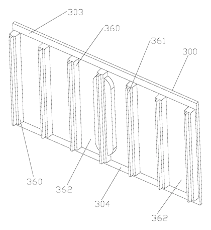 Electric Flat Mop Cleaning Bucket with Automatic Washing and Wringing - Patent Fig. 37