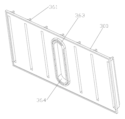 Electric Flat Mop Cleaning Bucket with Automatic Washing and Wringing - Patent Fig. 38