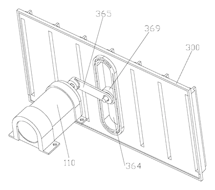 Electric Flat Mop Cleaning Bucket with Automatic Washing and Wringing - Patent Fig. 39