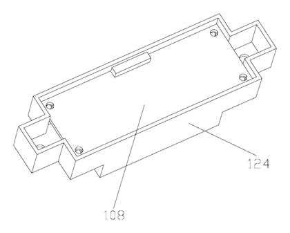 Electric Flat Mop Cleaning Bucket with Automatic Washing and Wringing - Patent Fig. 8