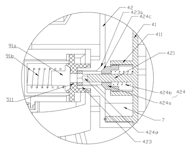 Soap-Dispensing Dish Brush That Refills in Its Stand - Patent Fig. 5