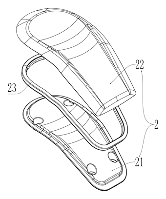 Electric Motorcycle Storage Box with Electromagnetic Lock and Torsion Spring Lid - Patent Fig. 5