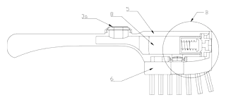 Self-Filling Cleaning Tool with Detachable Liquid Storage Device - Patent Fig. 6