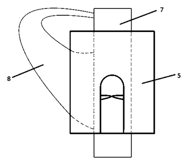 Wrist-Mounted Umbrella Stabilizer - Patent Fig. 5