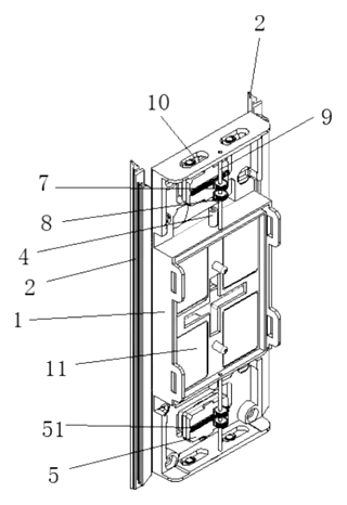 Self-Switching Double-Squeegee Window Cleaner - Patent Fig. 10