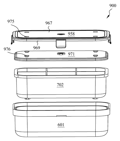 Rigid Shell Container with Removable Silicone Liner - Patent Fig. 11