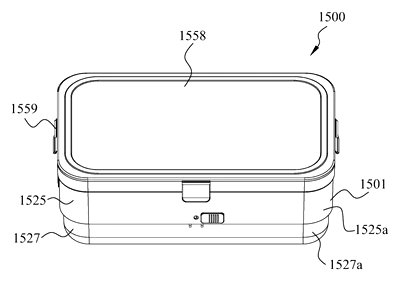 Rigid Shell Container with Removable Silicone Liner - Patent Fig. 22