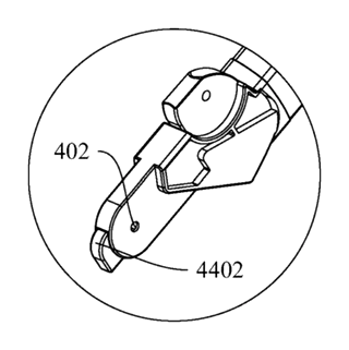 Baby Stroller with a Movably-Mounted Seat and Four-Bar Linkage Frame - Patent Fig. 17