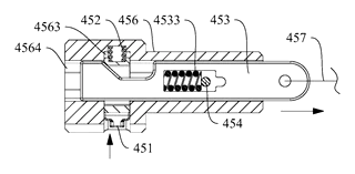 Baby Stroller with a Movably-Mounted Seat and Four-Bar Linkage Frame - Patent Fig. 27