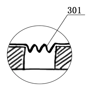 Impact-Resistant Glove with a 3D-Printed Lattice Layer - Patent Fig. 2