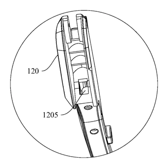 Compact-Fold Stroller with a Four-Bar Side Frame and Telescoping Handle - Patent Fig. 16