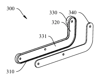 Compact-Fold Stroller with a Four-Bar Side Frame and Telescoping Handle - Patent Fig. 32