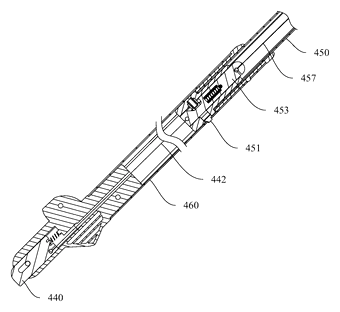 Compact-Fold Stroller with a Four-Bar Side Frame and Telescoping Handle - Patent Fig. 39