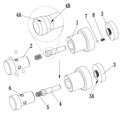 Switchable Rotation Device for Handheld Massagers - Patent Fig. 3