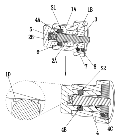 Switchable Rotation Device for Handheld Massagers - Patent Fig. 5