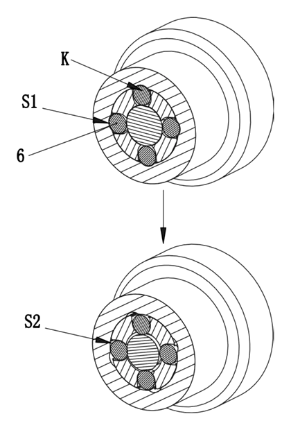 Switchable Rotation Device for Handheld Massagers - Patent Fig. 6