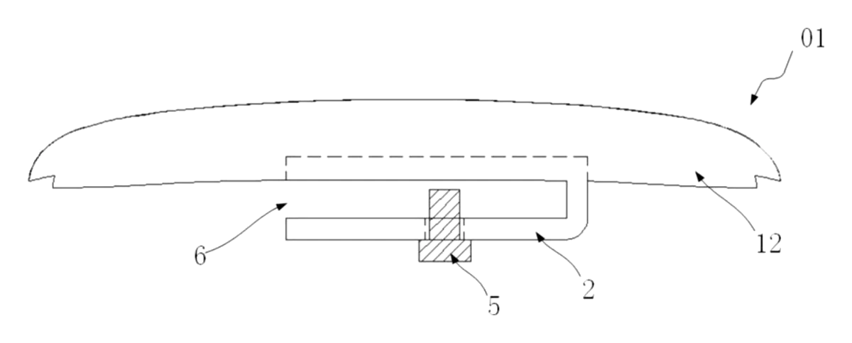 Belt Buckle with Tail Clip and Friction Lock for Holeless Belts - patent drawing