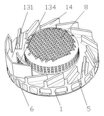 Vortex Airflow Insect Trap with Filter Isolation - Patent Fig. 11