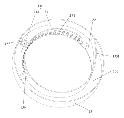 Vortex Airflow Insect Trap with Filter Isolation - Patent Fig. 5