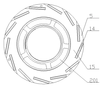 Vortex Airflow Insect Trap with Filter Isolation - Patent Fig. 8