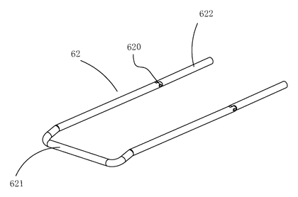 Telescopic Folding Table with Extension Panel and Built-In Trolley - Patent Fig. 12